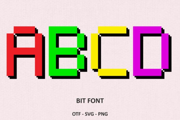 Bit Font: Crafting Friendly Nostalgia in Modern Design