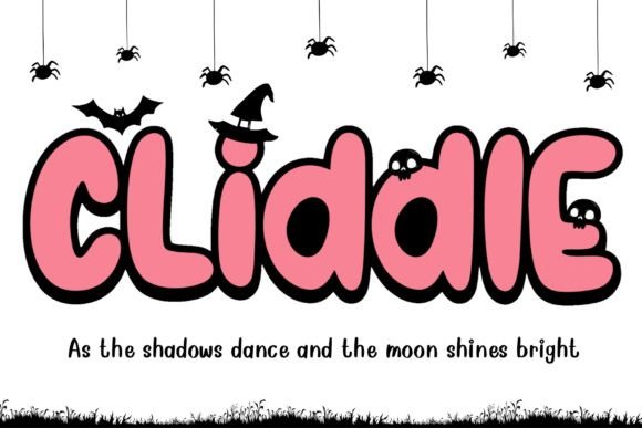 Cliddle Font: Your Secret Weapon for Adorable Halloween Designs