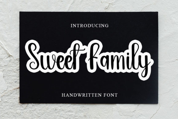 Designing with Heart: Exploring the Sweet Family Font