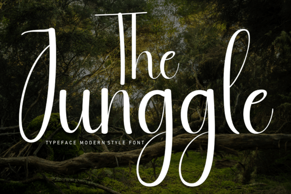 Discover The Junggle Font: A Sweet Handwritten Typeface