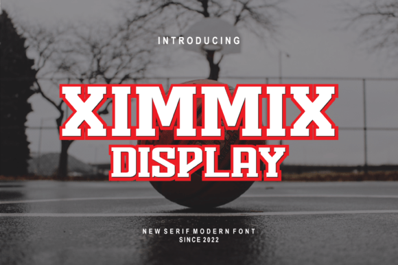 Discovering Ximmix Display: A Serif Font with Modern Charm