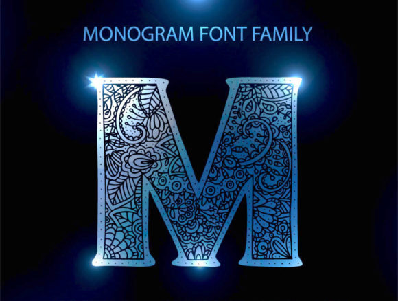 Elevate Your Designs with the Monogram Font Family