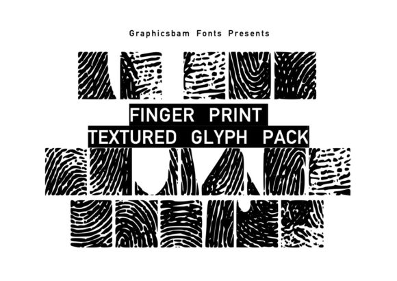 Finger Prints Glyph Font: Unleashing Organic Authenticity in Design