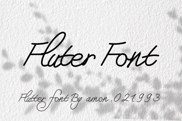Fluter Font: Your Next Favorite Script for Elegant Design