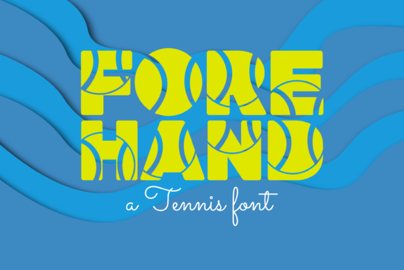 Forehand Font: The Cool Decorative Typeface for Modern Design