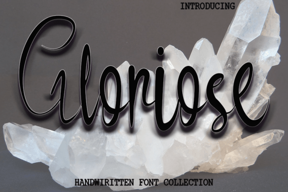 Gloriose Font: A Fresh Take on Handwritten Brush Style