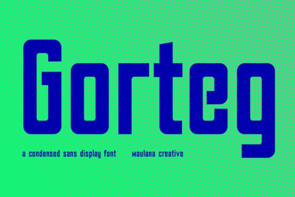 Gorteg Condensed Sans: A Bold Industrial Edge for Modern Projects
