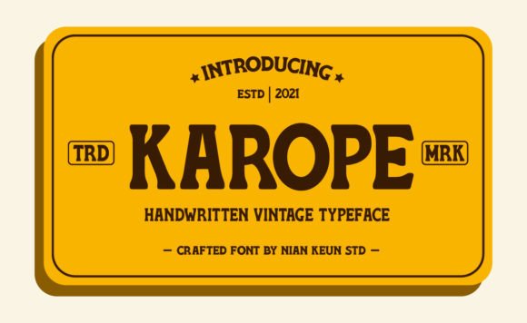 Karepo Font: The Dynamic Serif for Modern Displays