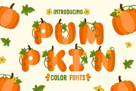 Pumpkin Font: Infusing Autumn's Warmth into Your Designs