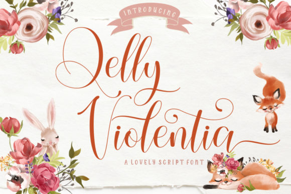 Qelly Violentia Font: A Modern Script for Elegant Designs