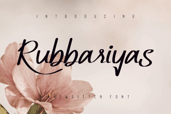 Rubbariyas Font: Modern Elegance for Your Brand Identity