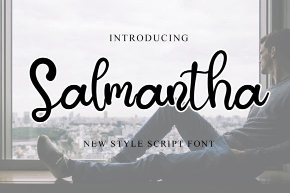 Salmantha Font: A Friendly Handwritten Style for Modern Design