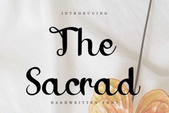 The Sacrad Font: A Guide to Its Delicate Charm