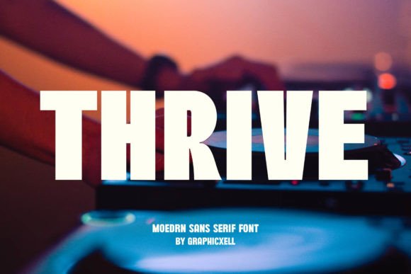 Why Thrive Font is the Modern Minimalist’s Secret Weapon